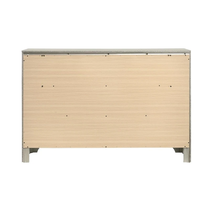 Coaster Salford 7-drawer Contemporary Wood Dresser Metallic Silver 10 Coaster Salford 7-drawer Contemporary Wood Dresser Metallic Silver - Image 10