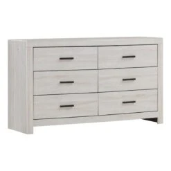 Coaster Brantford 6-drawer Farmhouse Wood Dresser Coastal White