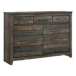 Coaster Ridgedale 9-drawer Wood Dresser Weathered Dark Brown