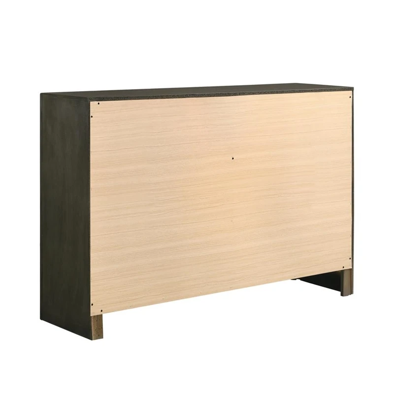 Coaster Serenity 9-drawer Transitional Wood Dresser In Mod Gray 8 Coaster Serenity 9-drawer Transitional Wood Dresser In Mod Gray - Image 8