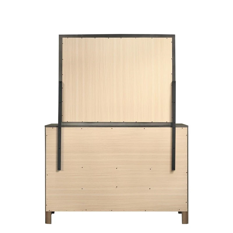 Coaster Serenity 9-drawer Transitional Wood Dresser In Mod Gray 10 Coaster Serenity 9-drawer Transitional Wood Dresser In Mod Gray - Image 10