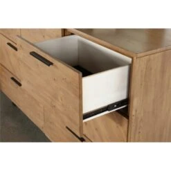 Coaster Taylor 7-drawer Wood Rectangular Dresser In Light Honey Brown -Cymax Sales 2751909 7 L