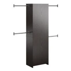 Pemberly Row Modern Closet Storage System In Espresso Finish -Cymax Sales 2758773 5 L