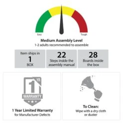 Pemberly Row Modern Closet Storage Organizer In White Finish -Cymax Sales 2758774 9 L