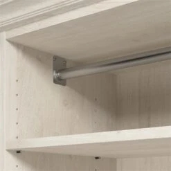 Bestar Versatile 97" Walk-In Engineered Wood Closet Organizer In Linen White Oak -Cymax Sales 2766837 3 L