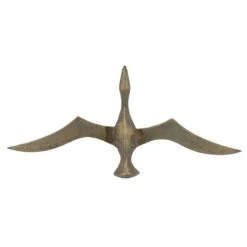 Riso 21 Inch Flying Bird Wall Decoration Aluminum Textured Brown Surface 9 Riso 21 Inch Flying Bird Wall Decoration Aluminum Textured Brown Surface -Cymax Sales 2769836 1 L