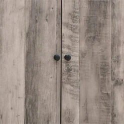 37 Inch Wine Cabinet Double Door Wood Grain Details Stemware Rack Brown 8 37 Inch Wine Cabinet Double Door Wood Grain Details Stemware Rack Brown -Cymax Sales 2769838 2 L