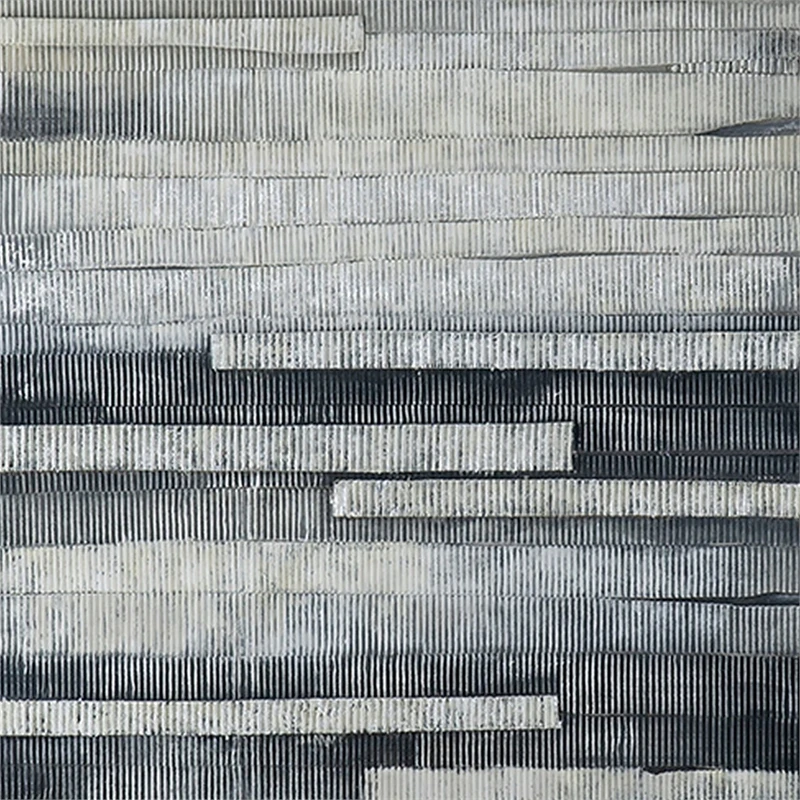 36 X 48 Inch Framed Wall Art Hand Painted Horizontal Abstract Graphics 5 36 X 48 Inch Framed Wall Art Hand Painted Horizontal Abstract Graphics - Image 5