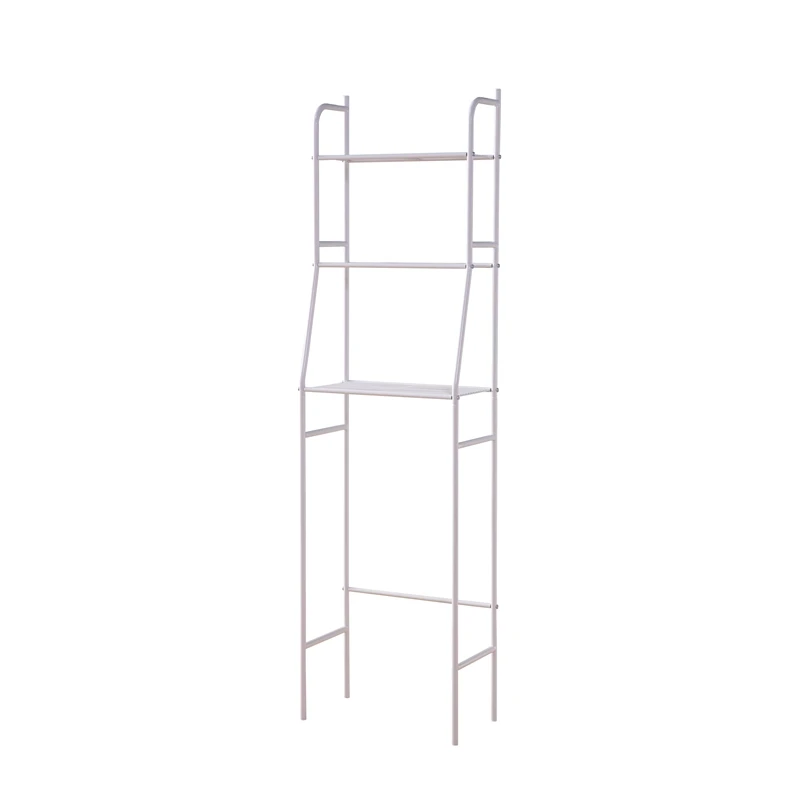 Rid 65 Inch Bath Etagere Over The Toilet Storage 3 Shelves Metal White 5 Rid 65 Inch Bath Etagere Over The Toilet Storage 3 Shelves Metal White - Image 5