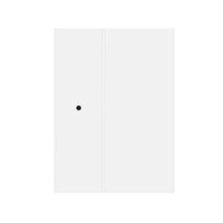 Pemberly Row 61"W Engineered Wood Closet Organizer System In White -Cymax Sales 2773522 10 L