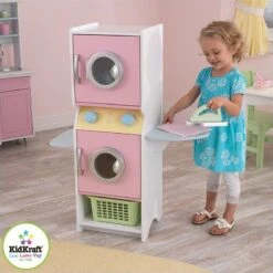 KidKraft Laundry Play Set In Pastel 5 KidKraft Laundry Play Set In Pastel -Cymax Sales 432518 L