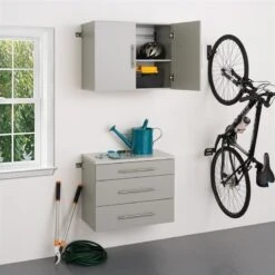 Prepac HangUps 30" Storage Cabinet Set A - 2 Piece -Cymax Sales 483799 1 L