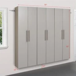 Prepac HangUps 72" Storage Cabinet Set C - 3 Piece -Cymax Sales 483801 2 L