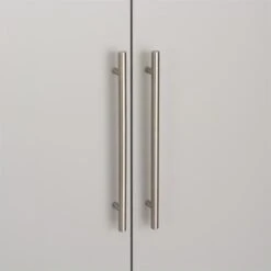 Prepac HangUps 30" Upper Storage Cabinet In Light Grey Laminate 23 Prepac HangUps 30" Upper Storage Cabinet In Light Grey Laminate -Cymax Sales 485042 4 L 1