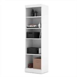 Bestar Pur 25" Storage Unit In Chocolate -Cymax Sales 501500 1 L