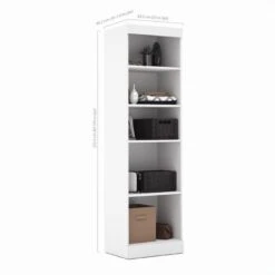 Bestar Pur 25" Storage Unit In Chocolate -Cymax Sales 501500 2 L
