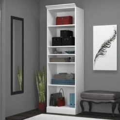 Bestar Versatile 25" Storage Unit In White -Cymax Sales 501558 L