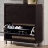 Baxton Studio Simms Modern Shoe Cabinet In White